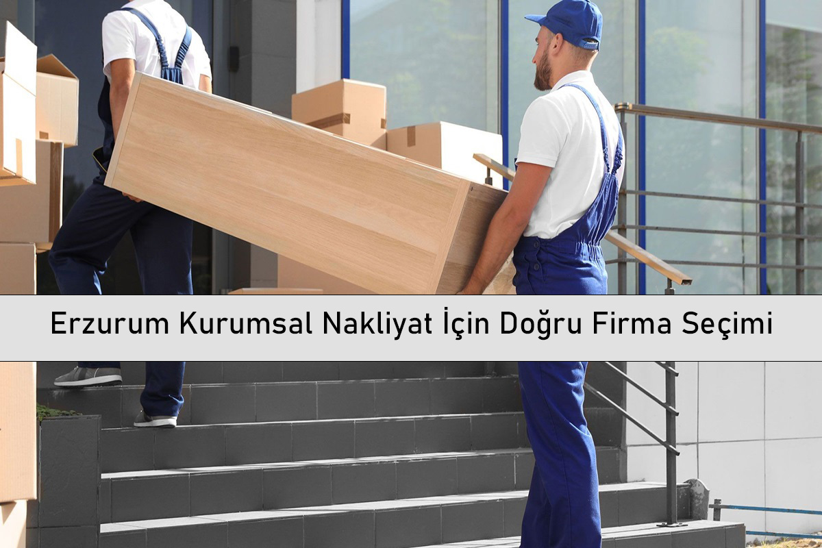 Erzurum Kurumsal Nakliyat İçin Doğru Firma Seçimi